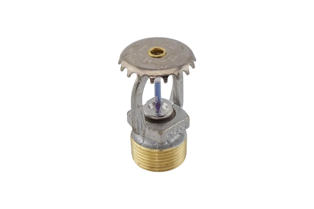 RELIABLE Хром Upright (Вертикальный) 141°C Быстрого реагирования Спринклер 3/4″