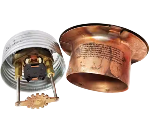 RELIABLE Скрытого типа Pendent (Подвесной) 74°C Быстрого реагирования Спринклер 3/4″ с крышкой