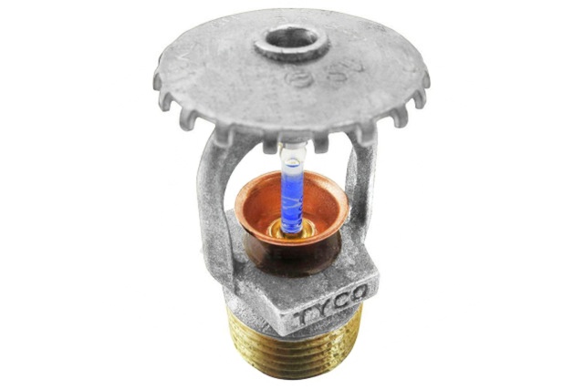 TYCO Upright (Вертикальный) Хром 141°C Быстрого реагирования Спринклер 1/2″